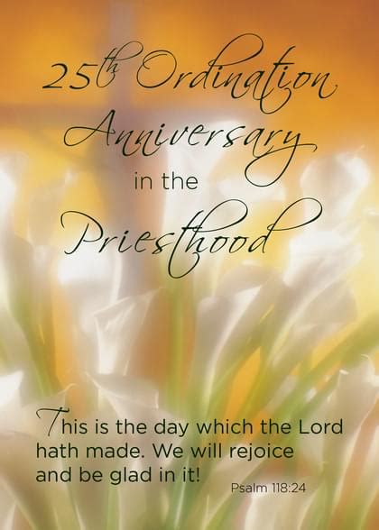 Inspiring Bible Verses for an Ordination Anniversary