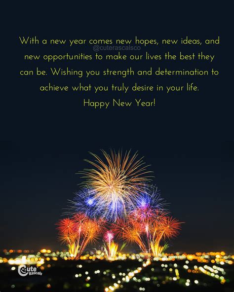 Inspiring Messages for a Hopeful New Year