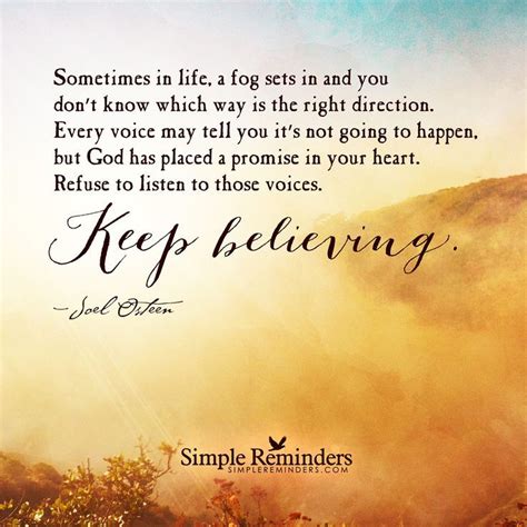 Inspiring Reminders to Keep Believing
