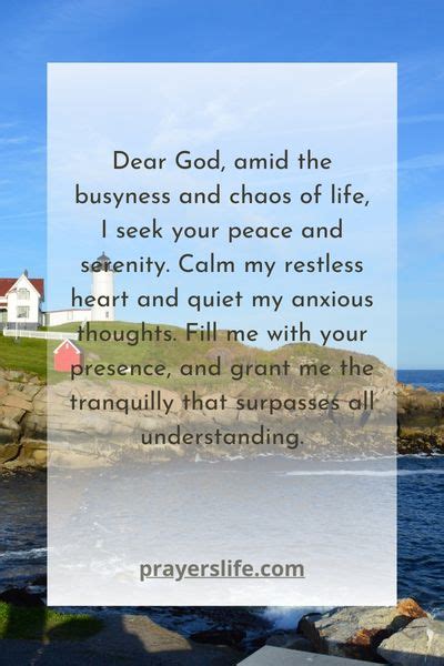 Invocations for Inner Peace and Serenity