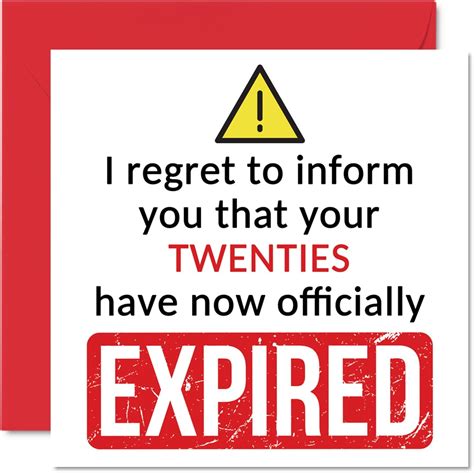 Jokes About Your Expired 20s