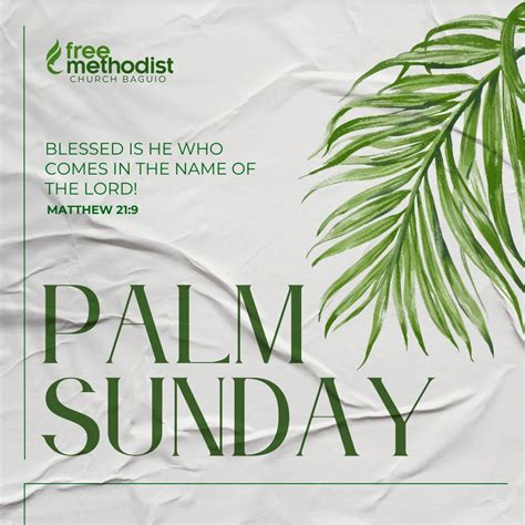 Joyful "Hosanna" Greetings to Celebrate His Triumphal Entry