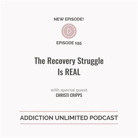 Keeping It Real: Acknowledging the Recovery Struggle