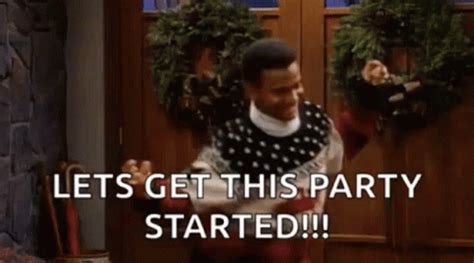 Let's Get This Party Started: Captions for Celebration GIFs