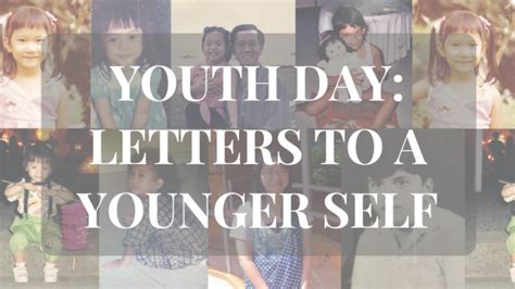 Letters to a Younger Self