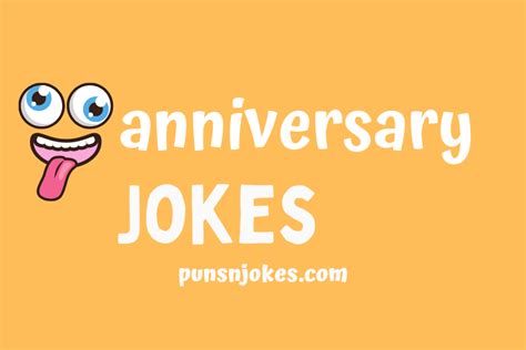 Lighthearted & Funny Anniversary Jokes