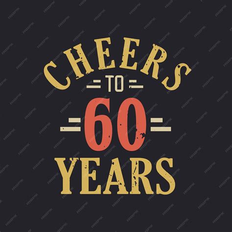 Lighthearted & Joyful Cheers to 60 Years