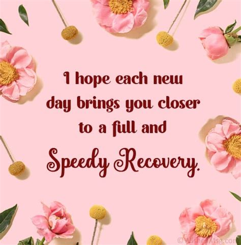 Looking Forward to Recovery: Wishes for After the Procedure