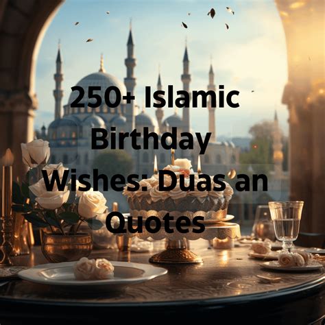 Loving Birthday Messages for Muslim Family Members