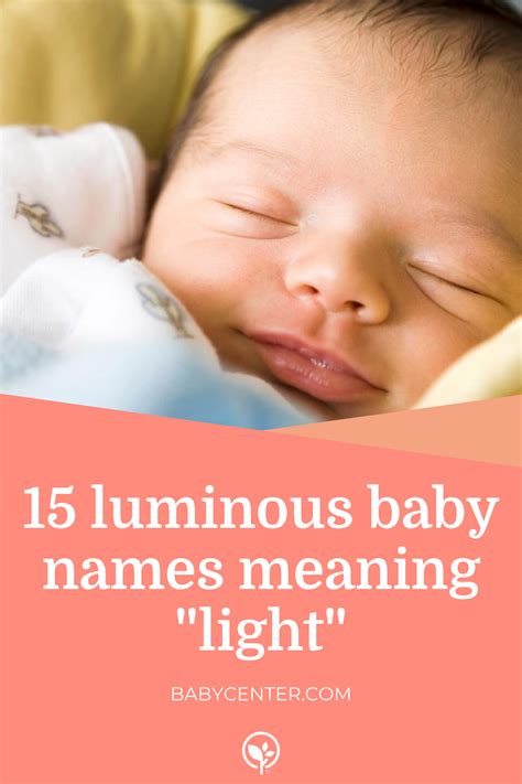Luminous & Hopeful Girl Names