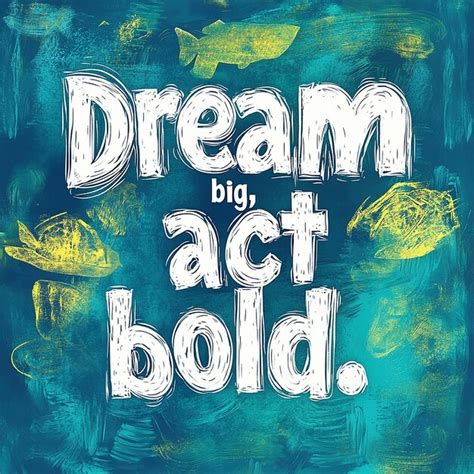 Lyrics for Big Dreams and Bold Beginnings