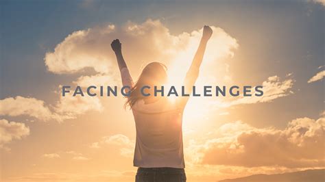 Main Event Messages for Facing a Challenge