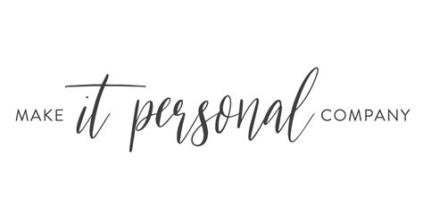 Make It Personal
