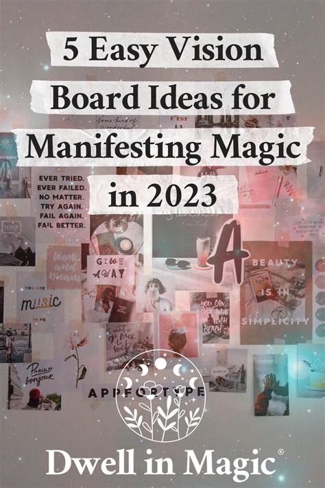 Manifesting the Magic: Captions for Your Vision Board & Daydreams