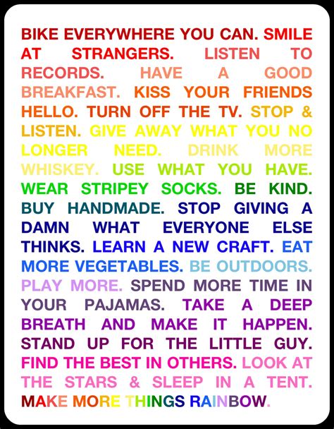 Manifestos for My New Year