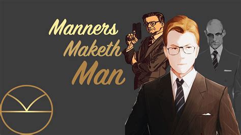 "Manners Maketh Man": Messages for Your Dapper Partner-in-Crime