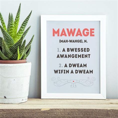 Mawage & Milestones: Messages for Anniversaries and Weddings
