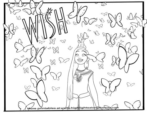 Meet the Heroes: Coloring Pages of Asha & Her Friends