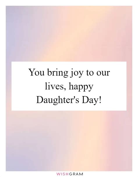 Messages About the Joy You Bring to Our Lives