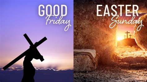 Messages Capturing the Journey from Good Friday to Easter