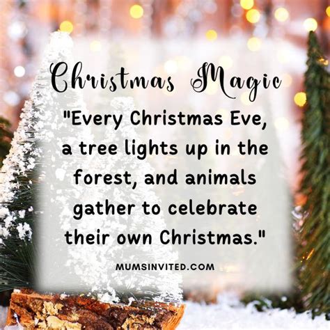 Messages Filled with Christmas Eve Magic & Anticipation