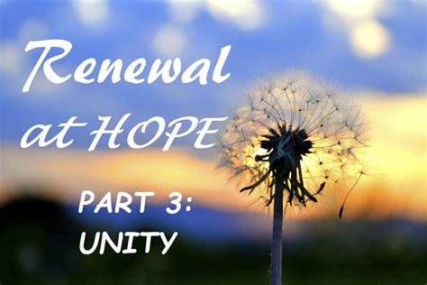 Messages Focusing on Freedom, Hope, and Renewal