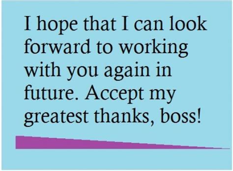 Messages for a Boss or Manager