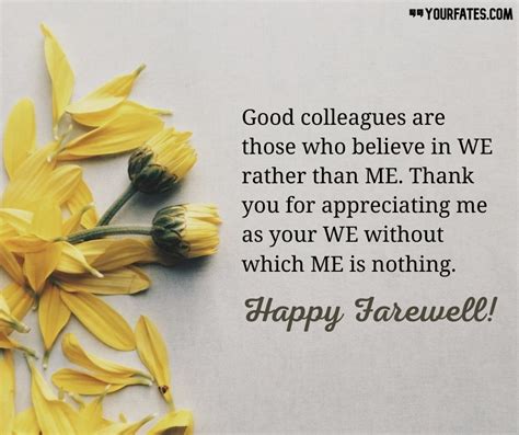 Messages for a Colleague or Acquaintance