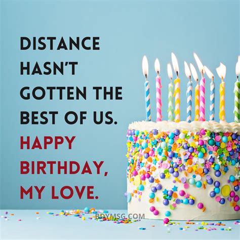 Messages for a Long-Distance Birthday Celebration