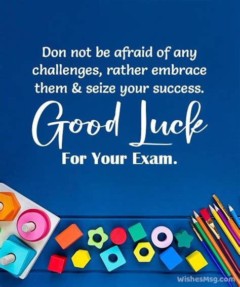 Messages for After the Exam (Because the Waiting is Hard, Too!)