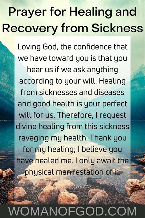 Messages for Healing & Physical Recovery