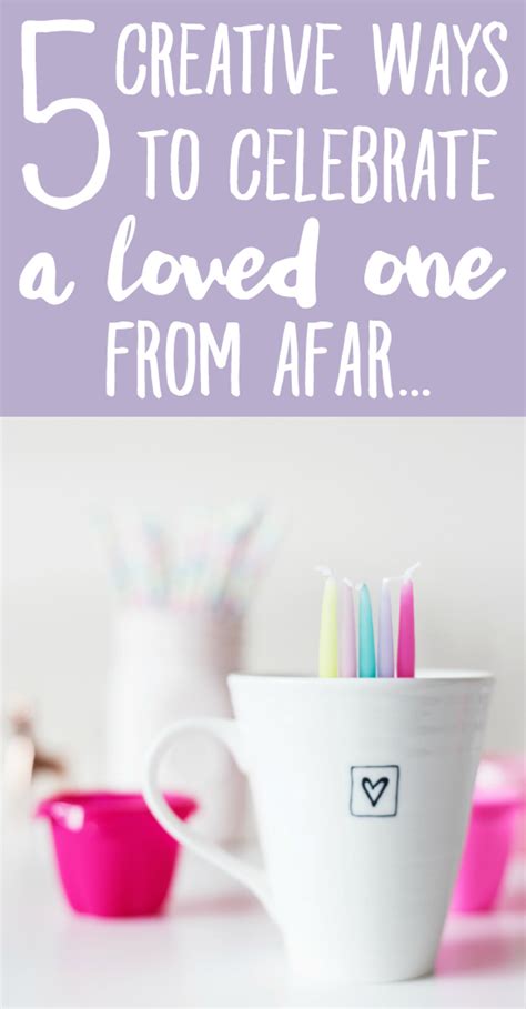 Messages for Loved Ones Celebrating from Afar