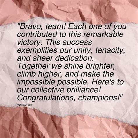 Messages for the Whole Squad