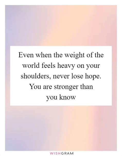 Messages for When the Realization Feels Heavy