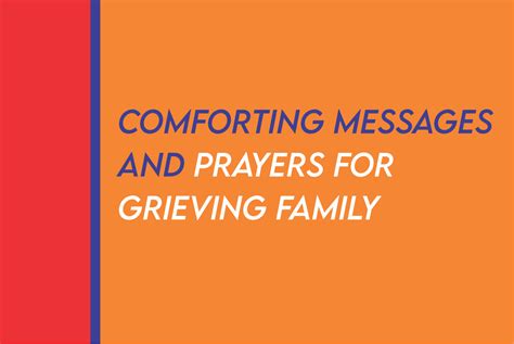 Messages of Comfort & Prayer
