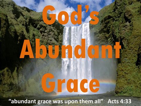 Messages of Divine Grace & Abundant Blessing