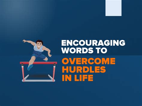 Messages of Encouragement for Overcoming Hurdles