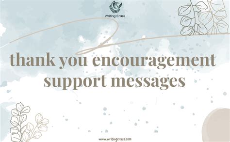 Messages of Encouragement & Support, Signed with Heart