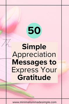Messages of Gratitude and Unending Love