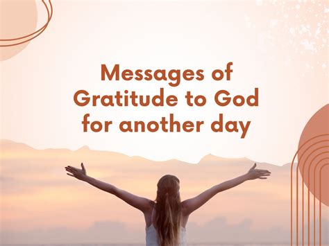 Messages of Gratitude for a God-Given Life
