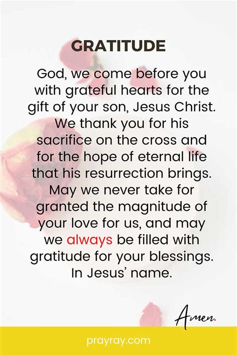 Messages of Gratitude for a Godly Example