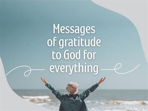 Messages of Gratitude for a Life Created by God