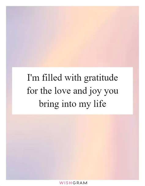 Messages of Gratitude for the Joy You Bring