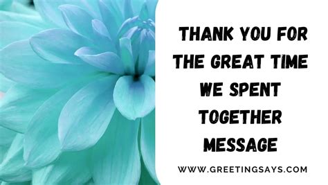 Messages of Gratitude for the Time We Had