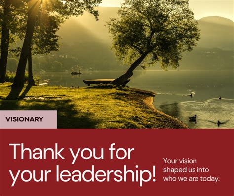 Messages of Gratitude for Your Leadership