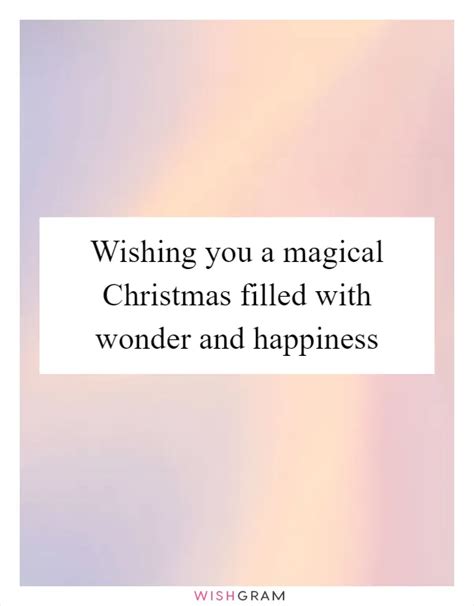 Messages of Holiday Magic & Wonder