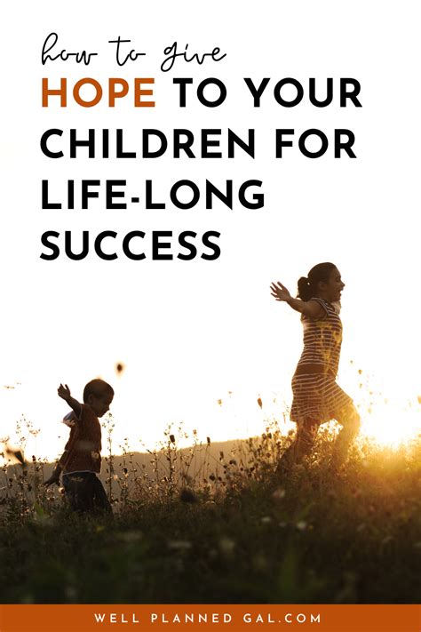 Messages of Hope for the Child or Teen