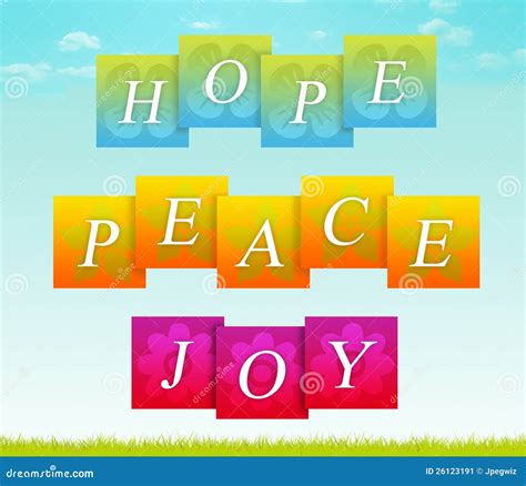 Messages of Hope, Peace, and Joy