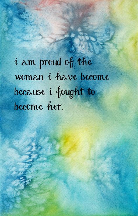 Messages of Pride in the Woman You've Become