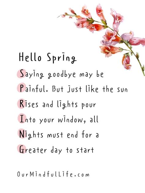 Messages of Spring & New Beginnings